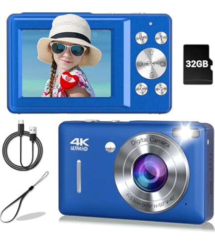 Amazon | デジタルカメラDigital Camera 44 Mega Pixels Small Camera